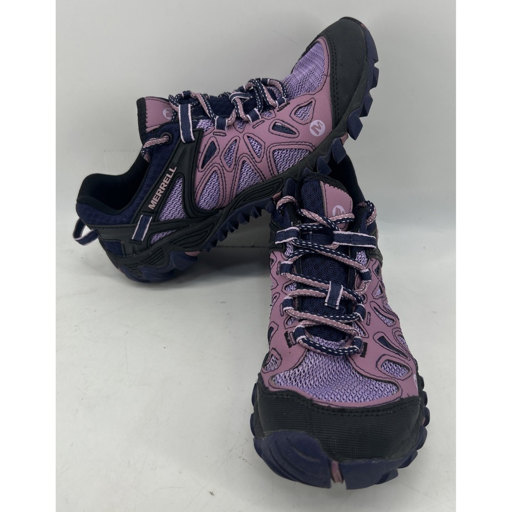 Merrell All Out Blaze Aero Sport Hiking Shoes Purple J12726 Women's Size 9